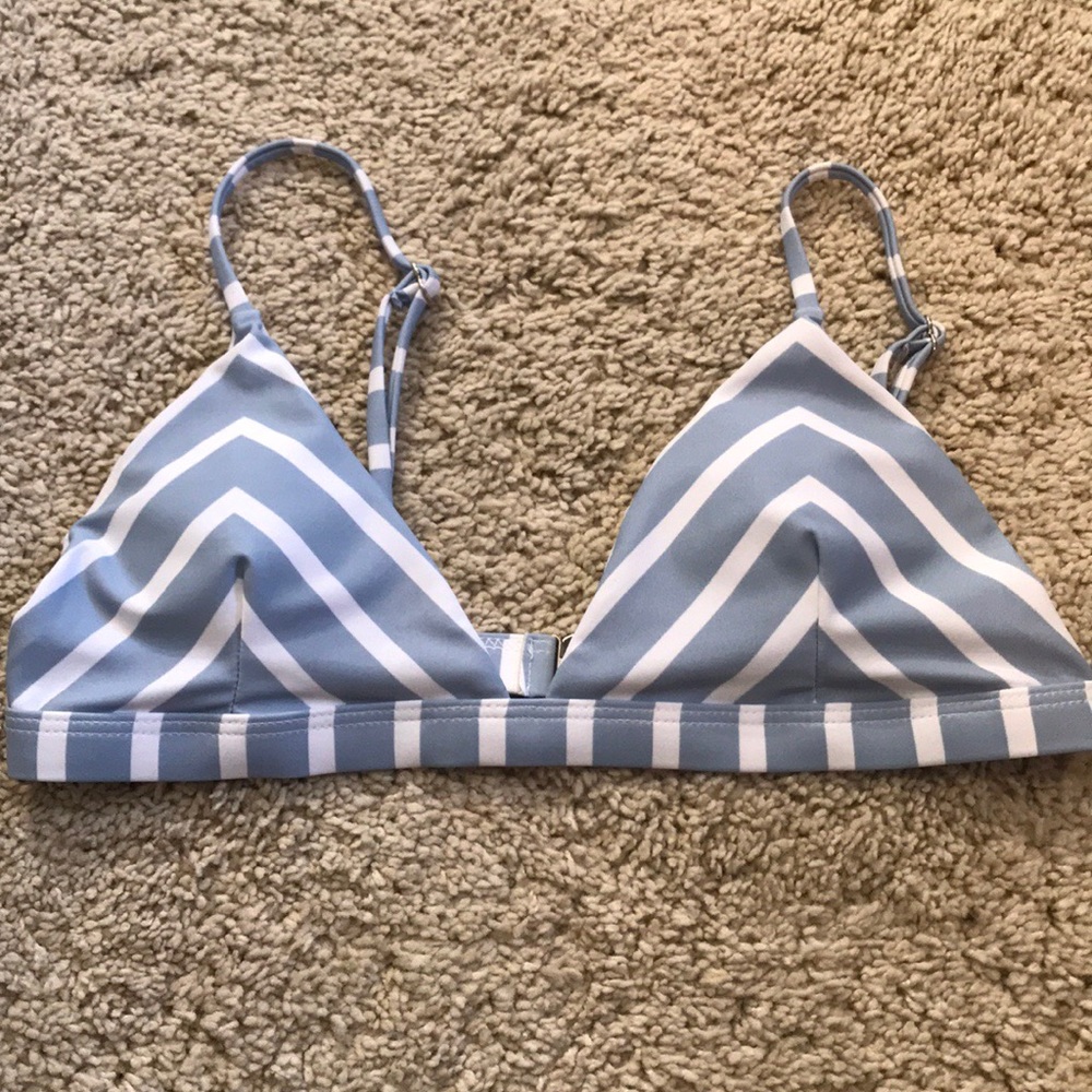two piece bathing suit
